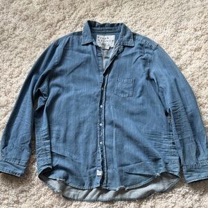 Frank & Eileen Denim Blue Casual Shirt